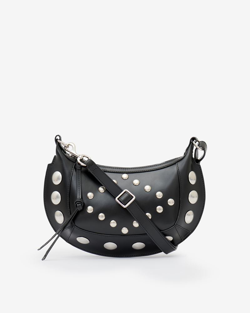 OSKAN MOON LEATHER SHOULDER BAG